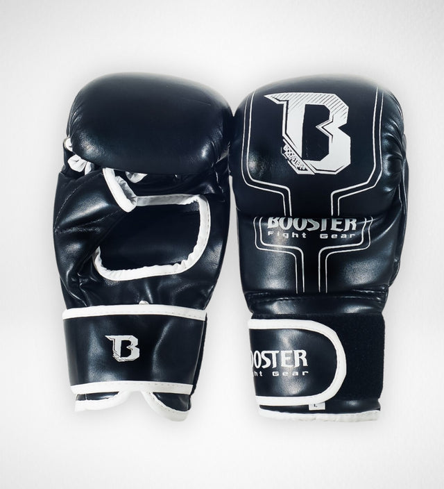Gants de sparring MMA Booster BFF8 – Noir/Blanc