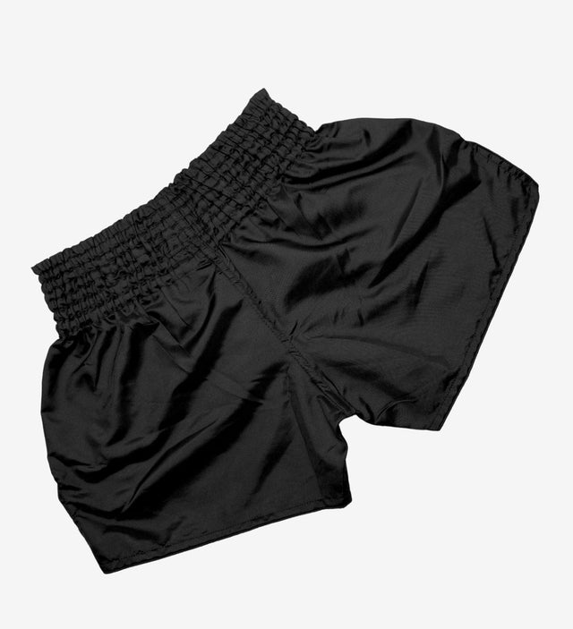 Muay Thai trenky Caged Classic – Černá/Bílá, dámské