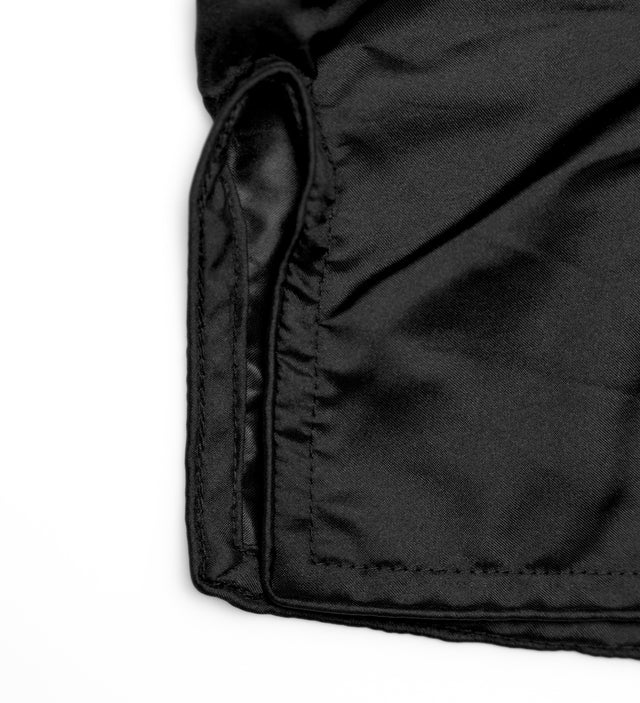 Muay Thai trenky Caged Classic – Černé/Bílé