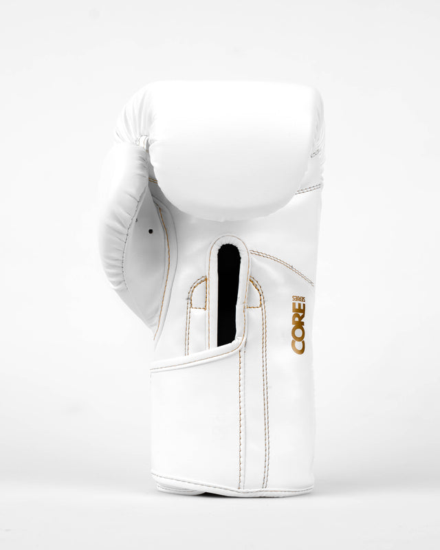 Caged Boxningshandskar Core – Vit/Guld