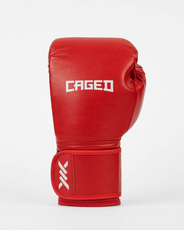 Caged Boxningshandskar Core – Röd/Vit