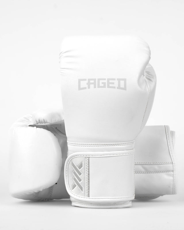 Caged Boxningshandskar Core – Vit/Vit