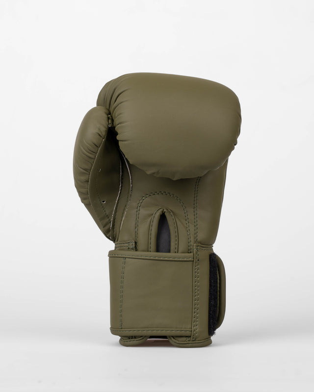 Gants de boxe Caged Spark enfant – Kaki/Or