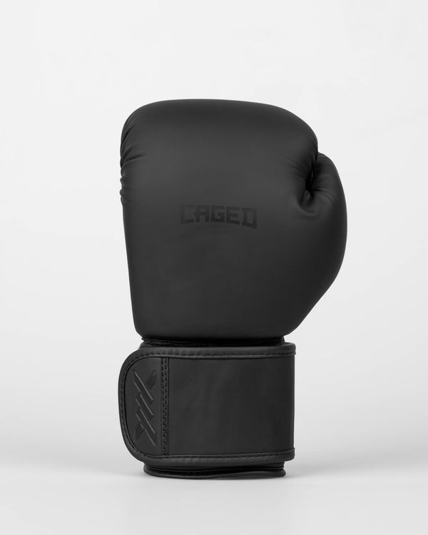 Gants de boxe Caged Spark Enfant – Noir mat