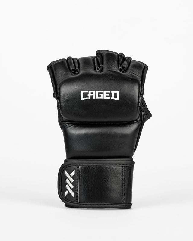 Rękawice MMA Caged X Series – Czarne/Białe