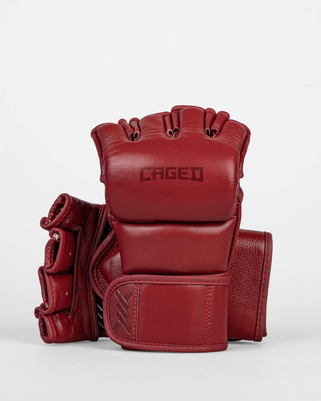 Guantes de MMA Caged 'X' Series – Burdeos
