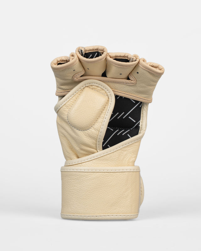 Luvas de MMA Caged 'X' Series – Branco Creme