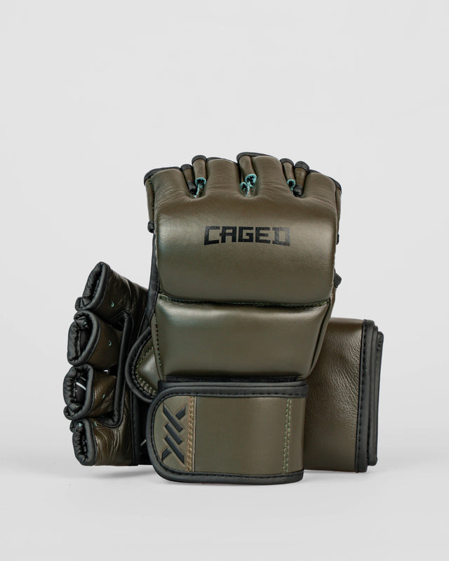 Guanti MMA Caged 'X' Series – Cachi/Nero