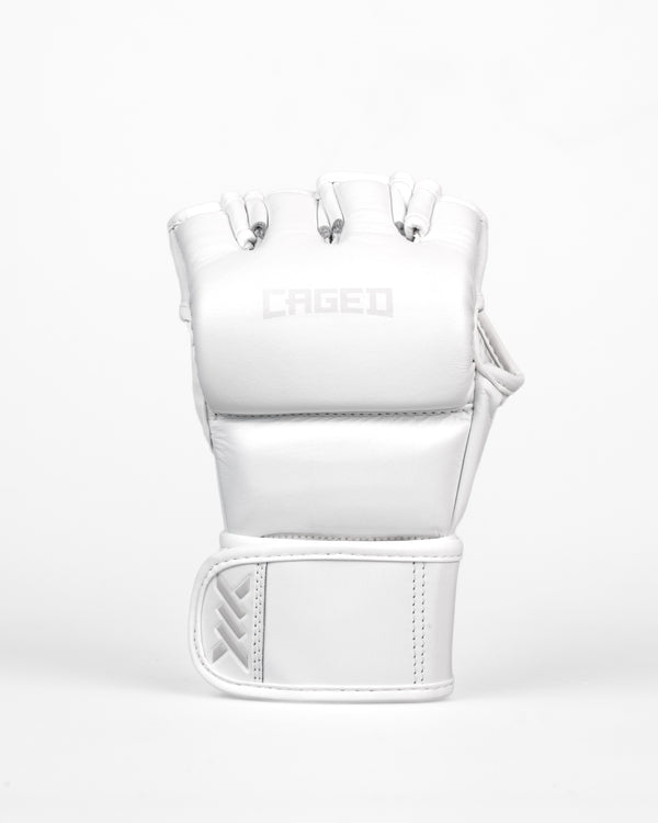 Rękawice MMA Caged 'X' Series – Białe/Białe