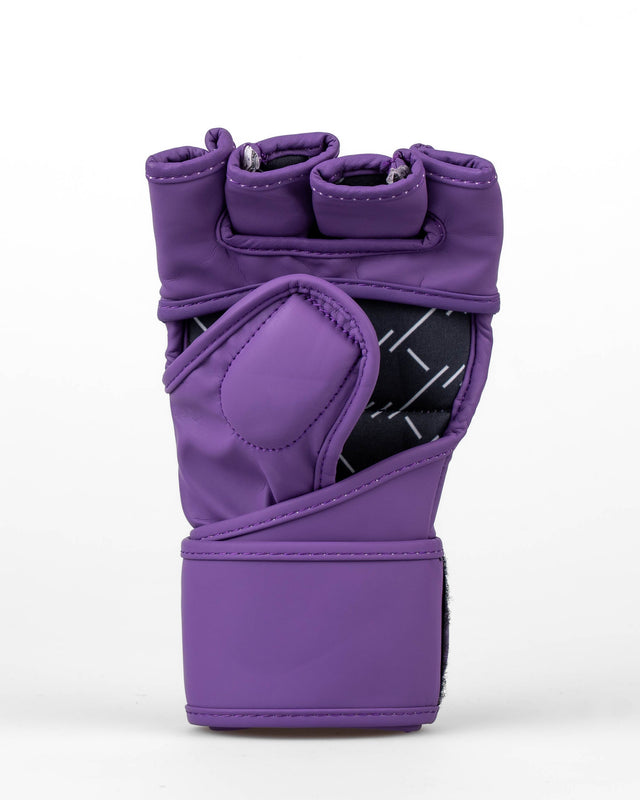 Caged MMA-handsker Shadow - Lilla/Guld