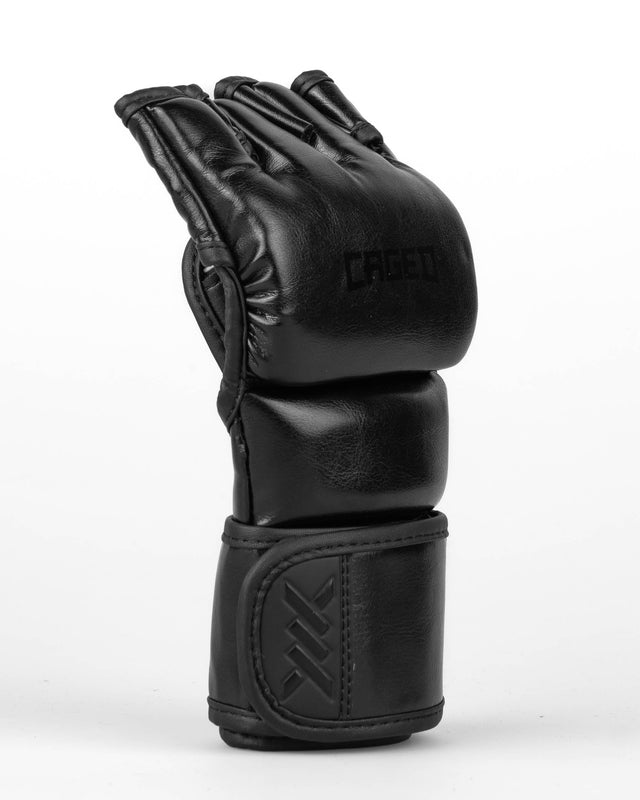 Mănuși MMA Caged Shadow – Negru/Negru