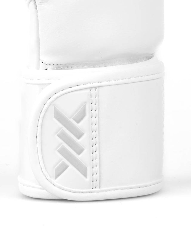 Caged MMA-Handschuhe Shadow – Weiß/Weiß
