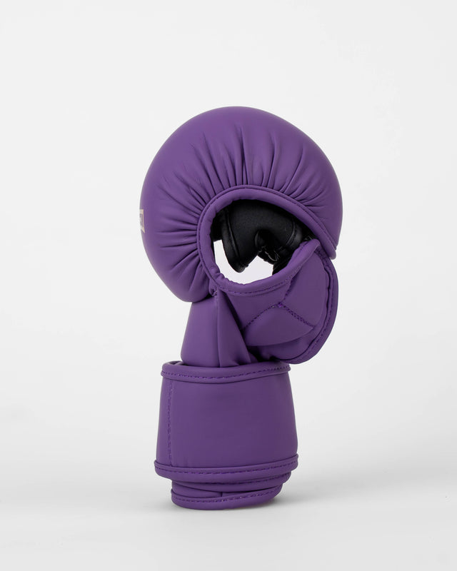 Guanti da sparring MMA Caged Shadow – Viola/Oro