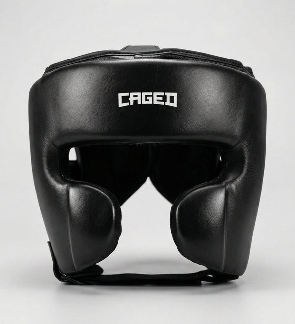 Casco da boxe Caged 'X' Series – Nero