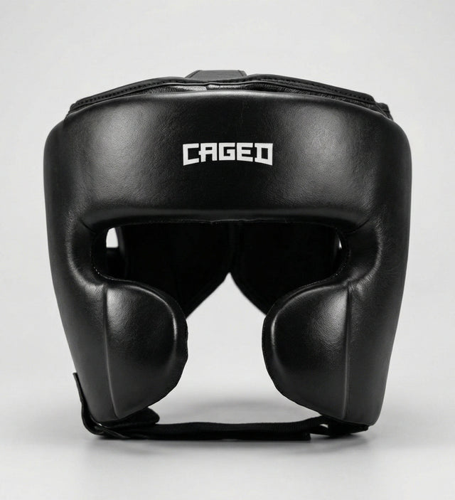 Casco da boxe Caged 'X' Series – Nero