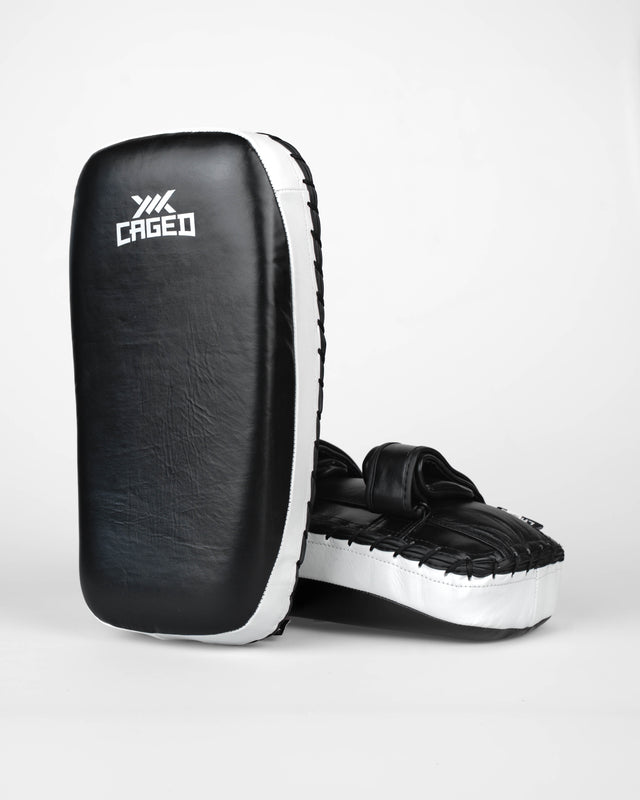 Caged Muay-Thai-Pads 'X' Series – Schwarz