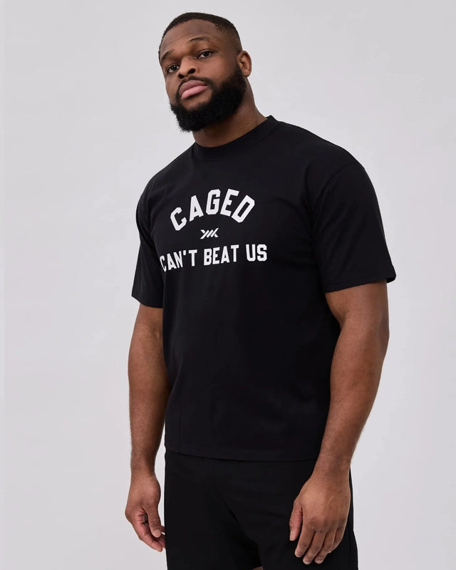 Caged Club T-shirt - Sort