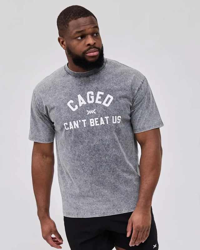 T-shirt Caged Club – Gris lavé