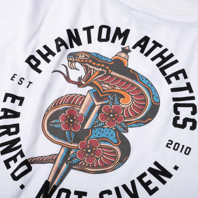 Camiseta Phantom Athletics Serpent – Blanco