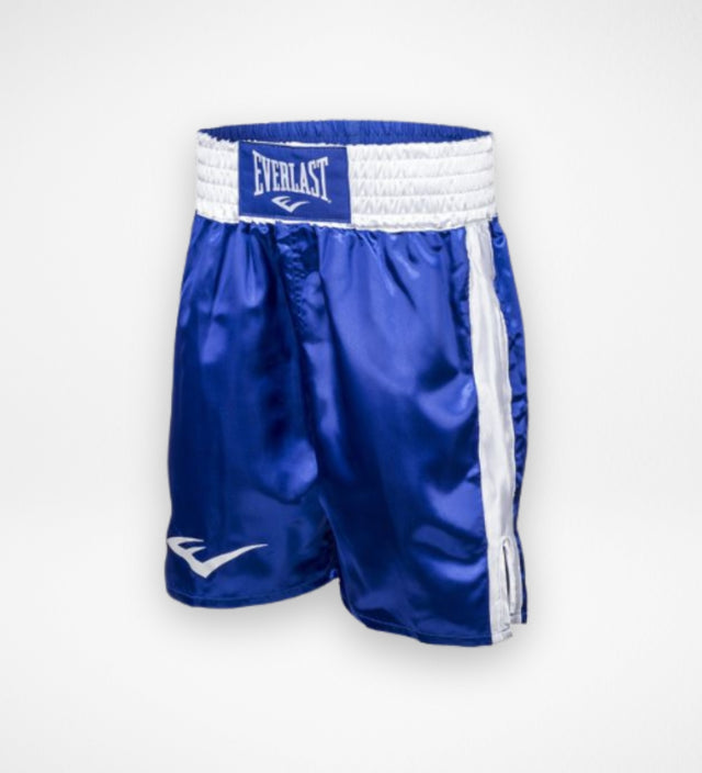 Calções de boxe Everlast – Azul/Branco