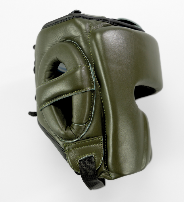Capacete Caged 'X' Series – Caqui Verde