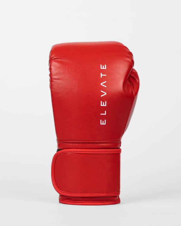 Mănuși de box Elevate Prime – Roșu/Alb