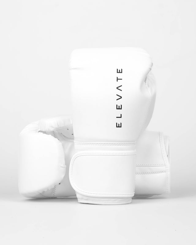 Guantoni da boxe Elevate Prime – Bianco/Nero