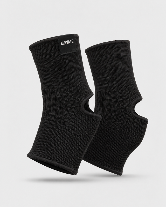 Tornozeleiras elásticas Elevate Prime – Preto