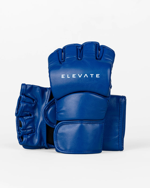 Guantes de MMA Elevate Prime – Azul/Blanco