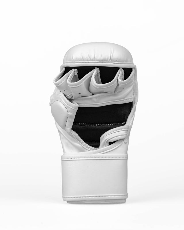 Mănuși MMA de sparring Elevate Prime – Alb/Negru