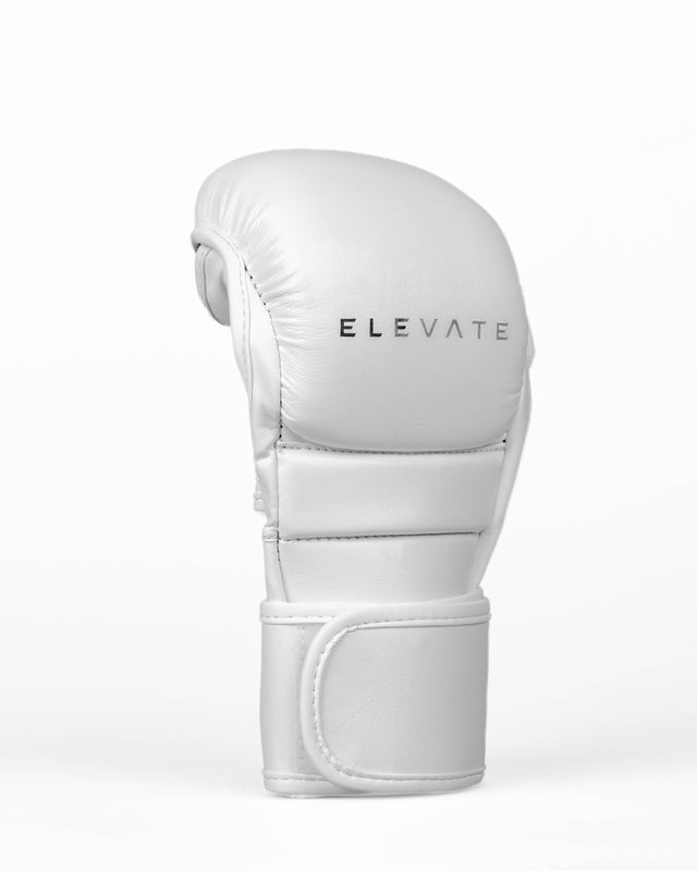 Mănuși MMA de sparring Elevate Prime – Alb/Negru