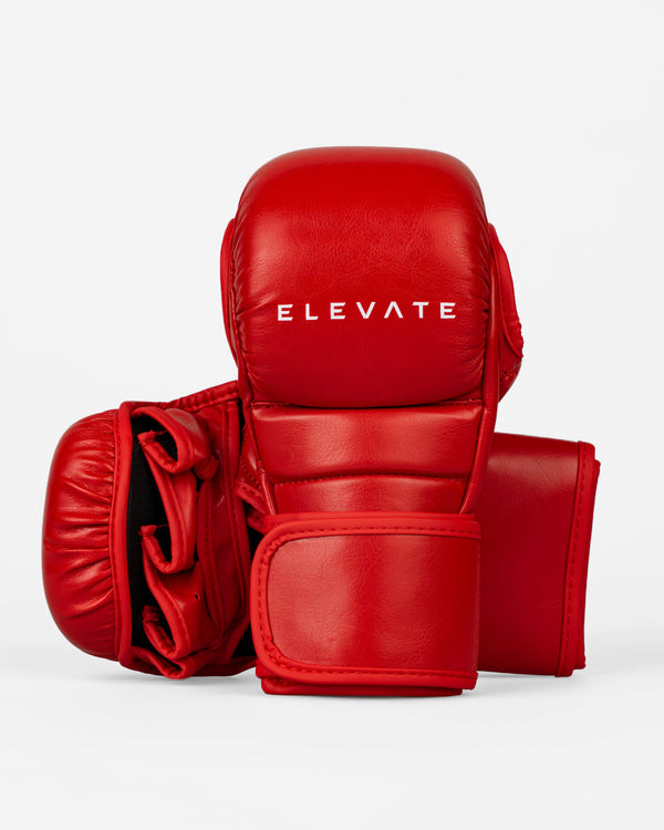 Elevate MMA Sparringhandskar Prime – Röd/Vit
