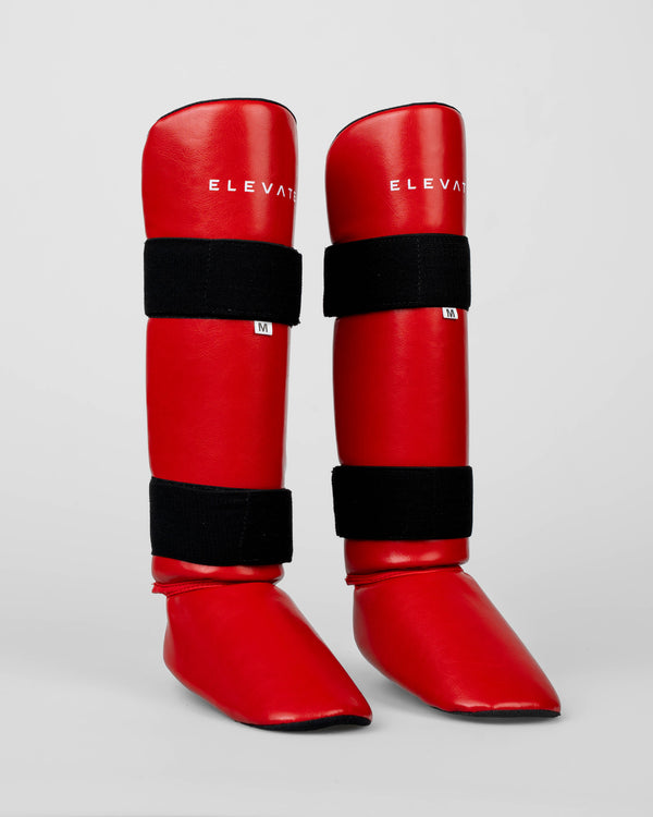 Elevate Schienbeinschoner Prime – Rot