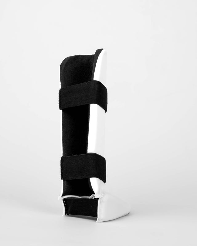 Protège-tibias Elevate Prime – Blanc