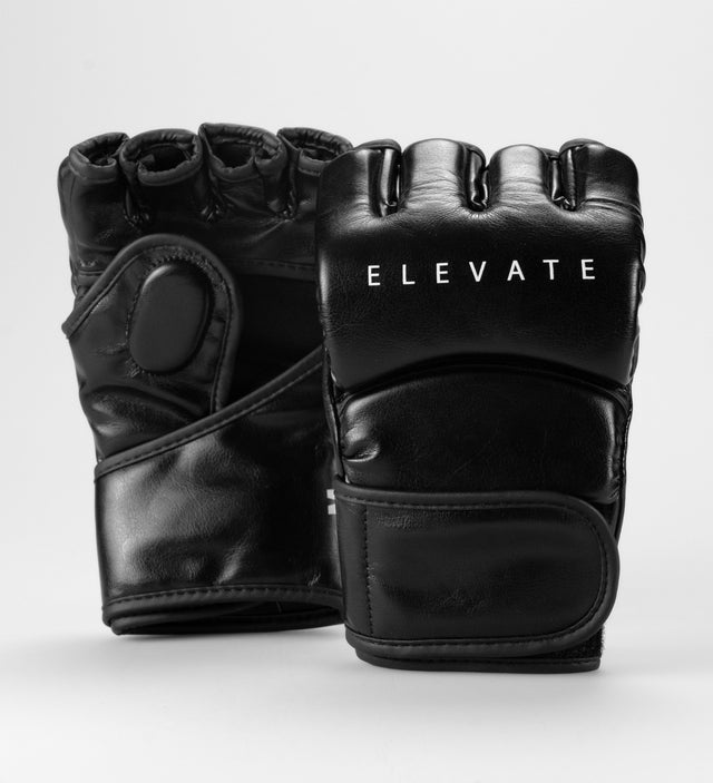 Gants de MMA Elevate Prime – Noir/Blanc