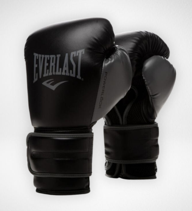 Mănuși de box Everlast Powerlock 2R – Negru