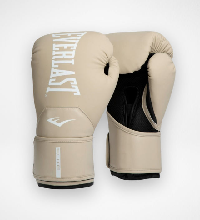 Boxerské rukavice Everlast Elite2 – Champagne
