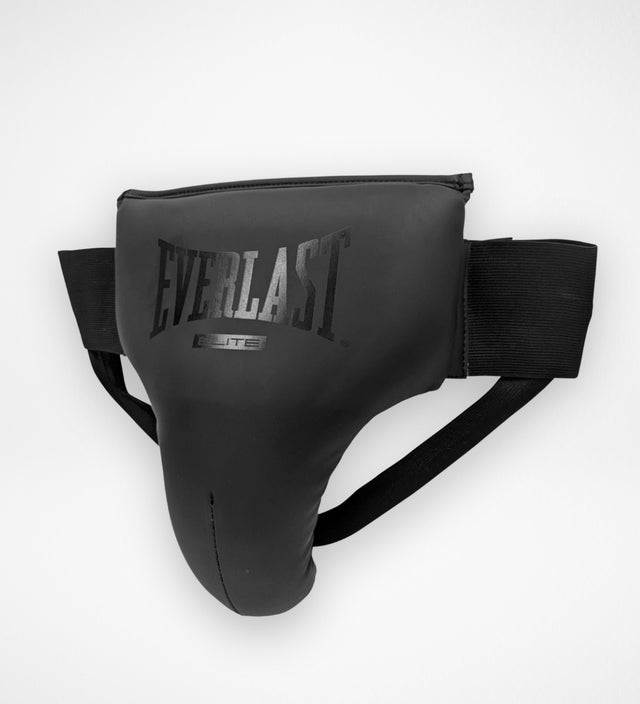 Coquilha de boxe Everlast Elite – Preto/Preto