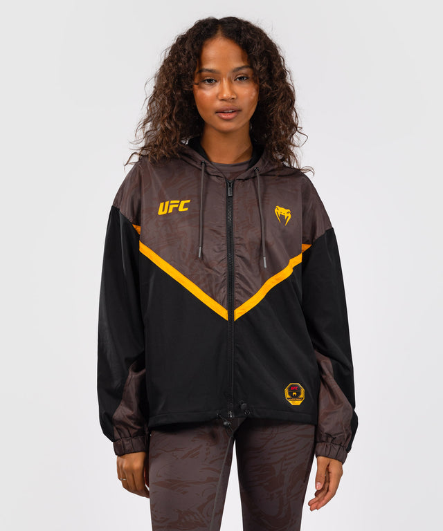 Dámské tílko Venum UFC Fusion Fight Week – Černé/Hnědé