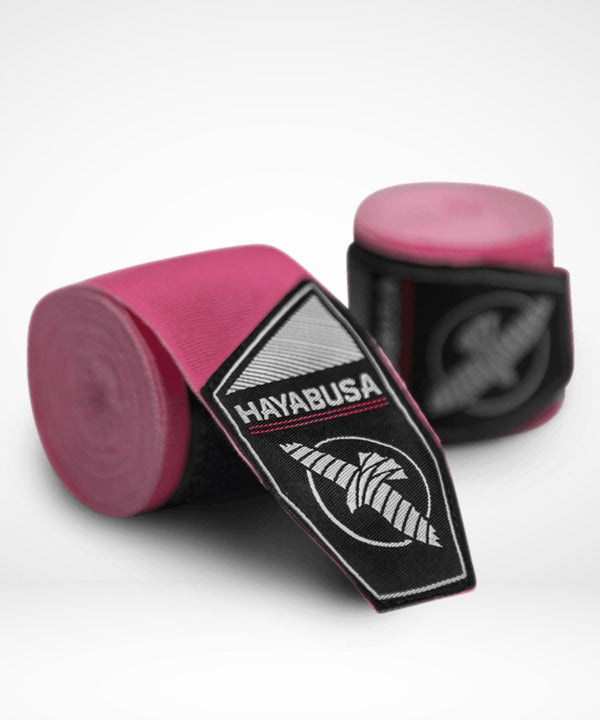 Bende da boxe Hayabusa Perfect Stretch – Rosa