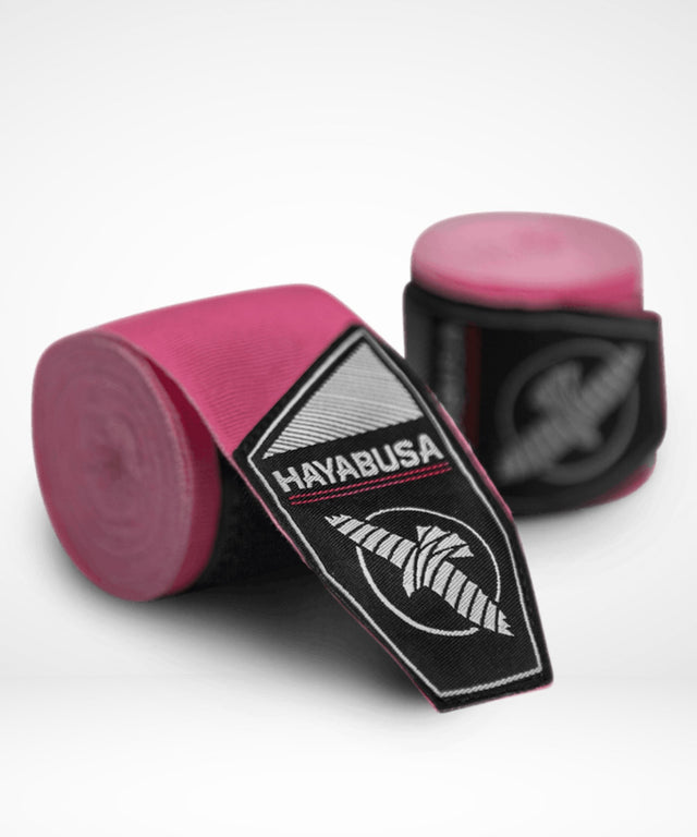 Bende da boxe Hayabusa Perfect Stretch – Rosa