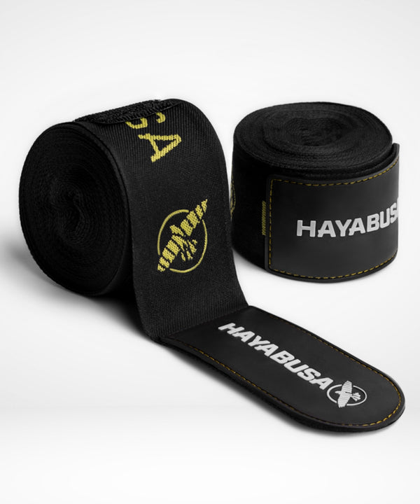Bende da boxe Hayabusa Deluxe – Nero/Oro