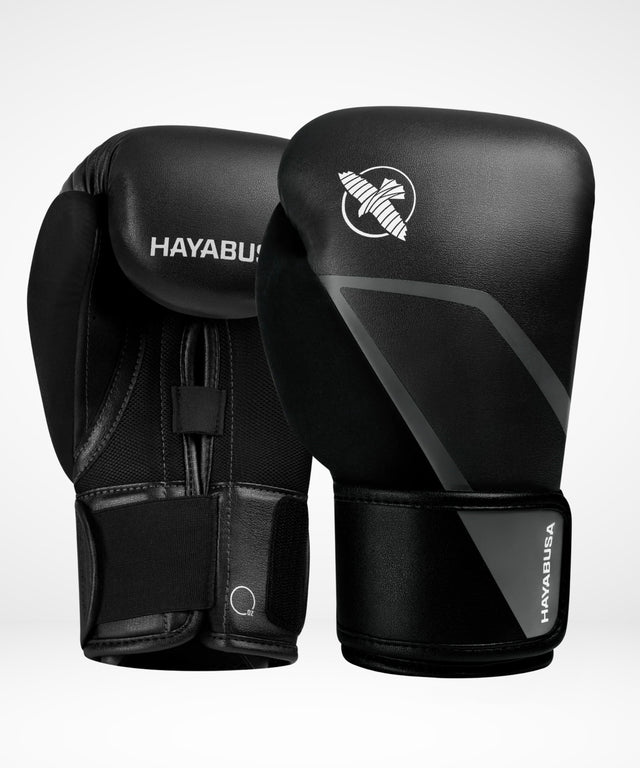 Hayabusa Boxhandschuhe E1 Kinder – Schwarz/Grau