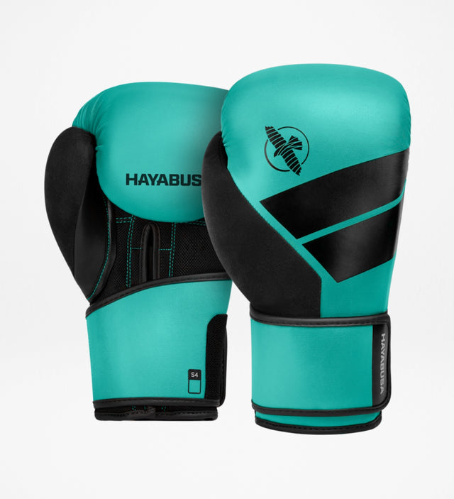 Luvas de boxe Hayabusa S4 – Azul-verde