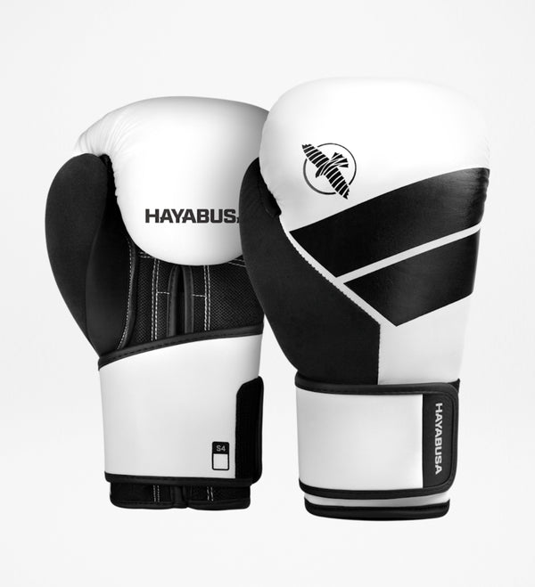 Guantoni da boxe Hayabusa S4 – Bianco/Nero