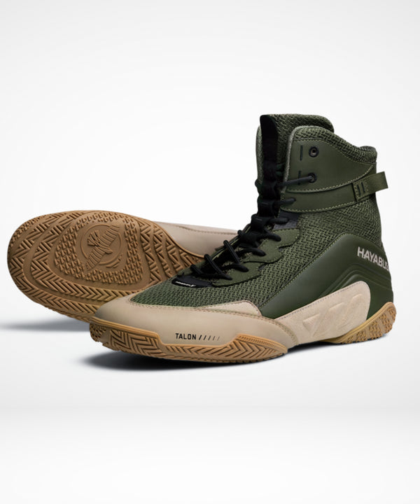 Scarpe da boxe Hayabusa Talon – Kaki/Beige