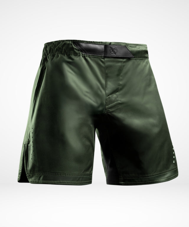 Hayabusa MMA-shorts Core Mid – Mørkegrøn