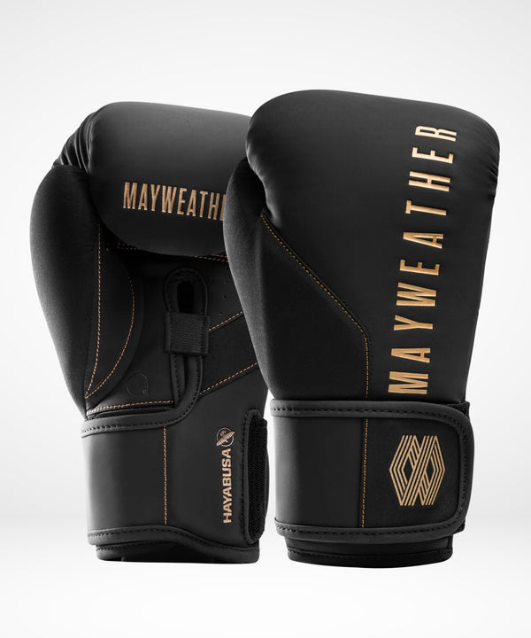 Guantes de boxeo Hayabusa x Mayweather Champ – Negro/Oro