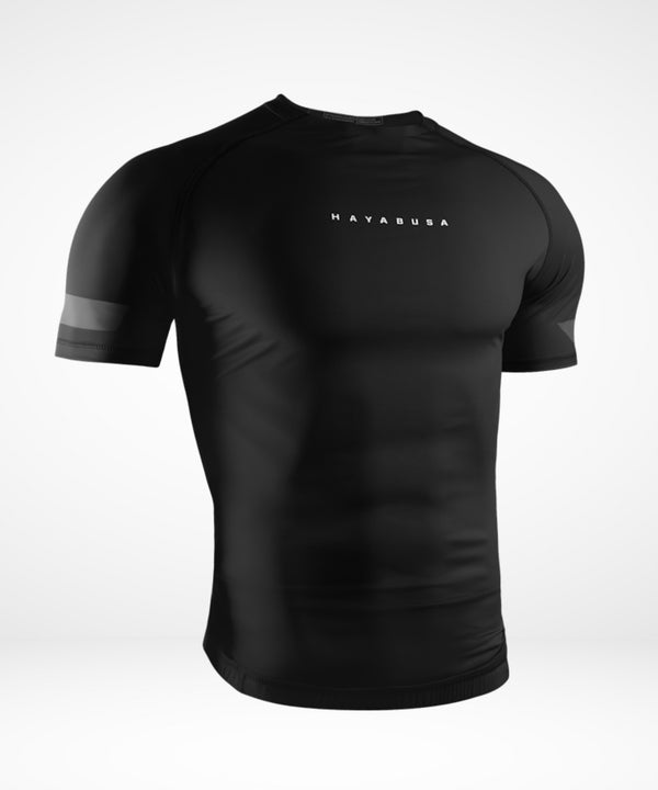 Rashguard Hayabusa Core – Krátké rukávy – Černý