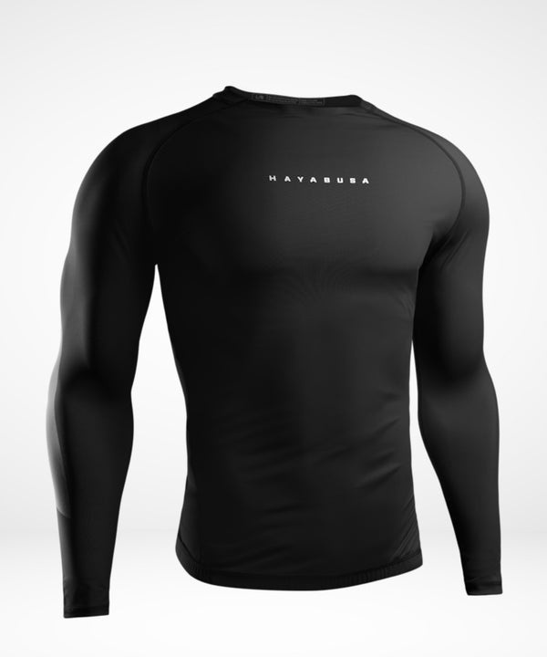 Hayabusa Rashguard Core Lange Ärmel – Schwarz